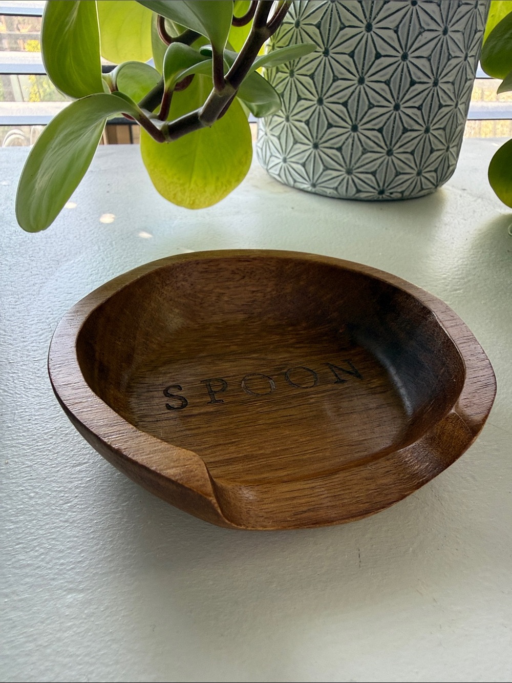 Hearth & Hand Magnolia Acacia Wood Spoon Rest